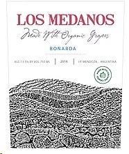 Los Medanos Organic Bonarda 2018 750 ml