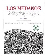 Los Medanos Organic Malbec 2018 375 ml