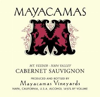 Mayacaymus Mt. Veeder Cabernet Saugivnon 2012 750ml
