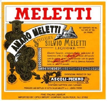 Silvio Meletti Amaro Liquore 750ml