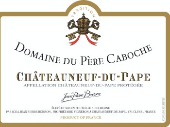 Domaine du Pere Caboche Chateauneuf du Pape Blanc 2019 750ml