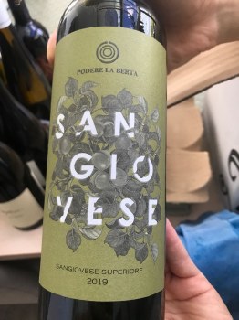 Podere La Berta Sangiovese Superiore 2018 750ml