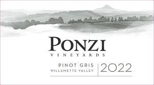 Ponzi Pinot Gris 2022