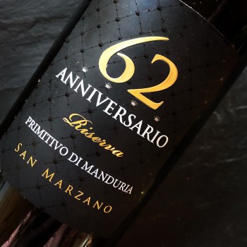 San Marzano 62 Anniversario Primitivo Riserva 2018