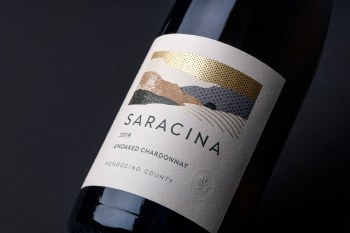 Saracina Mendocino County Unoaked Chardonnay 2019 750ml