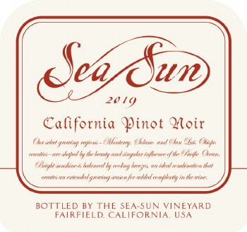 Sea Sun Pinot Noir 2019 750ml