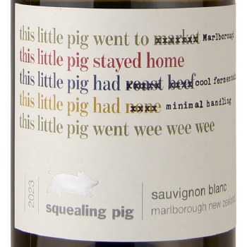 Squealing Pig Marlborough Sauvignon Blanc 2024