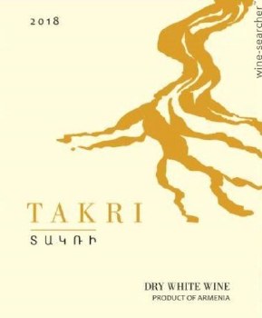 Takri Dry White Wine 2018 750ml