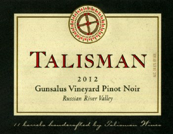 Talisman Gunsalus Vineyard Russian River 2014 750ml