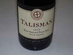 Talisman Weir Vineyard Pinot Noir 2013 (750 ml)