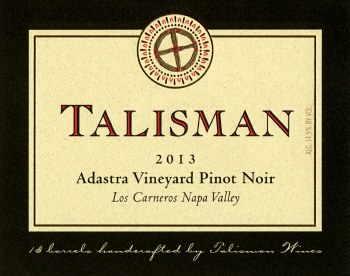 Talisman Adastra Vineyard Pinot Noir 2015 750 ml
