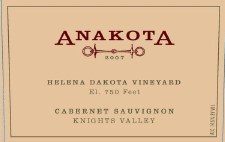 Anakota Helena Dakota Vineyard Cabernet Sauvignon 2019