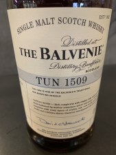 The Balvenie Tun 1509 Batch No. 7 Single Malt Scotch Whisky
