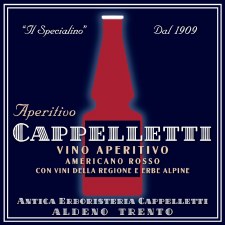 Aldeno Trento Aperitivo Cappelletti Vino Aperitivo 750 ml