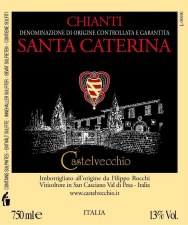 Castelvecchio Santa Caterina Chianti 2021  DOCG