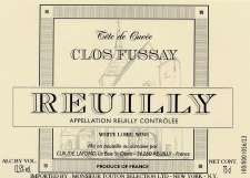 Clos Fussay Reuilly Loire Sauvignon Blanc 2023 750ml