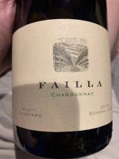 Failla Chardonnay Platt Vineyard 2019