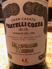 Fratelli Cozza Montepuciano DAbruzzo 2021 750 ml