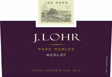 J Lohr Paso Robles Merlot 2019 750ml