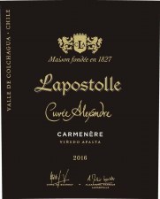 Lapostolle Cuvee Alexandre Carmenere 2016