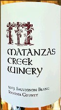 Matanzas Creek Winery Sauvignon Blanc 2019