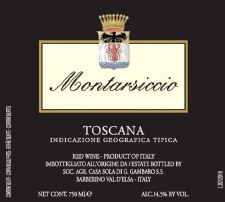 Montarsiccio IGT Toscana 2013 750 ml