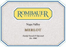 Rombauer Vineyards Napa Valley Merlot 2016 750ml