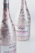 Sensi Moscato Rose 18K Pure Gold 750 ml