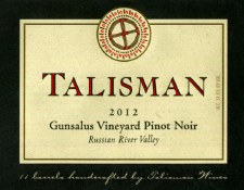 Talisman Gunsalus Vineyard Russian River 2014 750ml