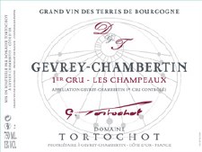 Tortochot Gevrey Chambertin 1er Cru Les Champeaux 2018      750 ml