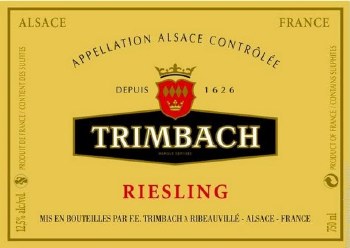 Trimbach Riesling Alsace Appellation 2017 750ml