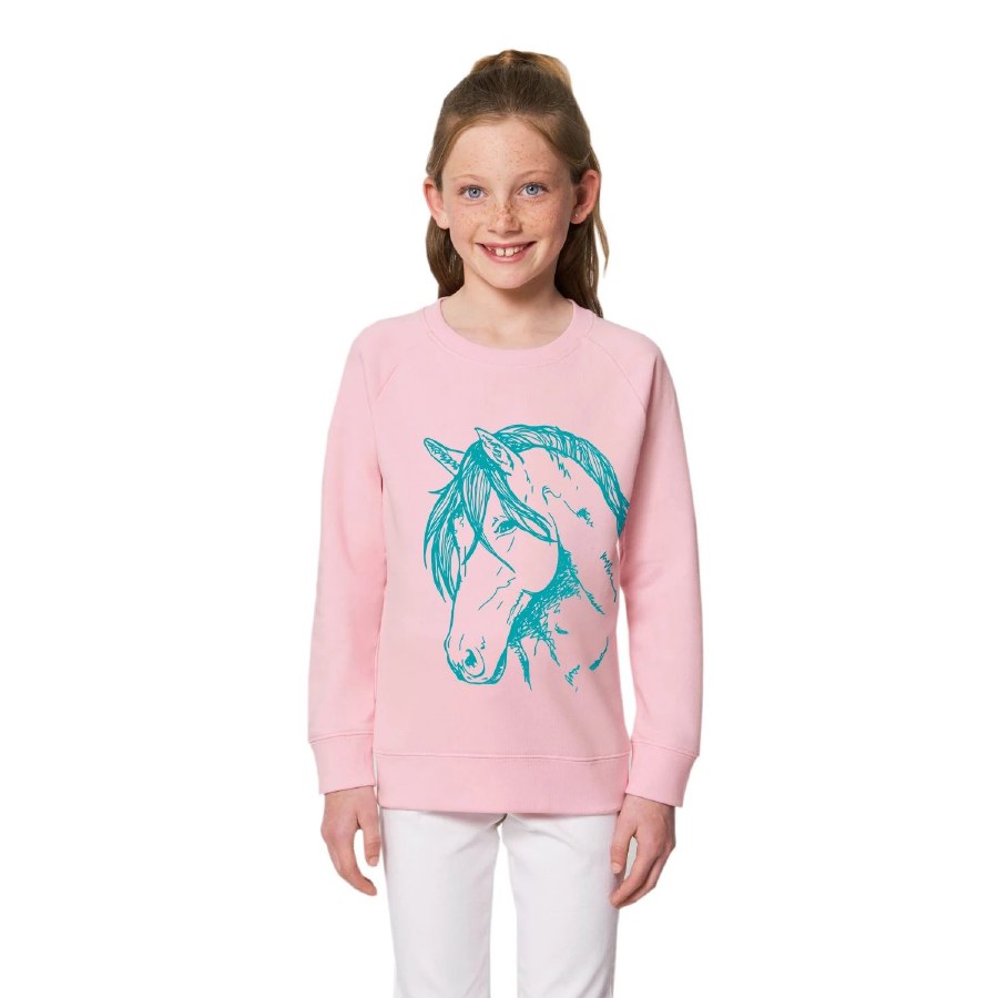 Fauna Kids Sweatshirt Pony Bubblegum