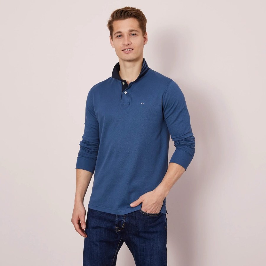 Eden Park Contrast Collar Polo