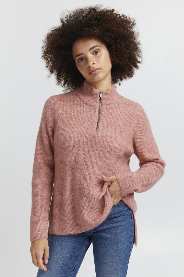 Ichi Jordan Quarter Zip Jumper