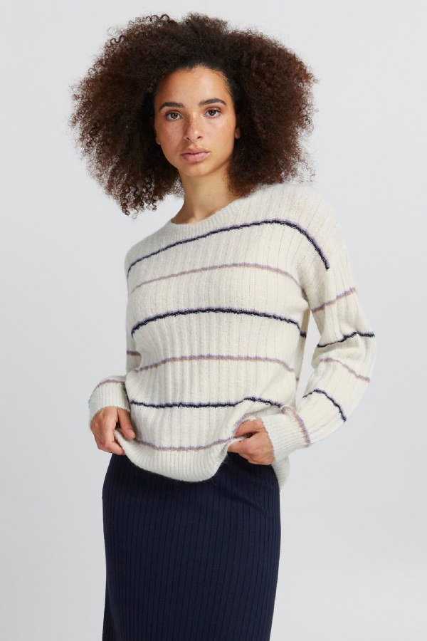 Ichi Kamara Stripe Jumper