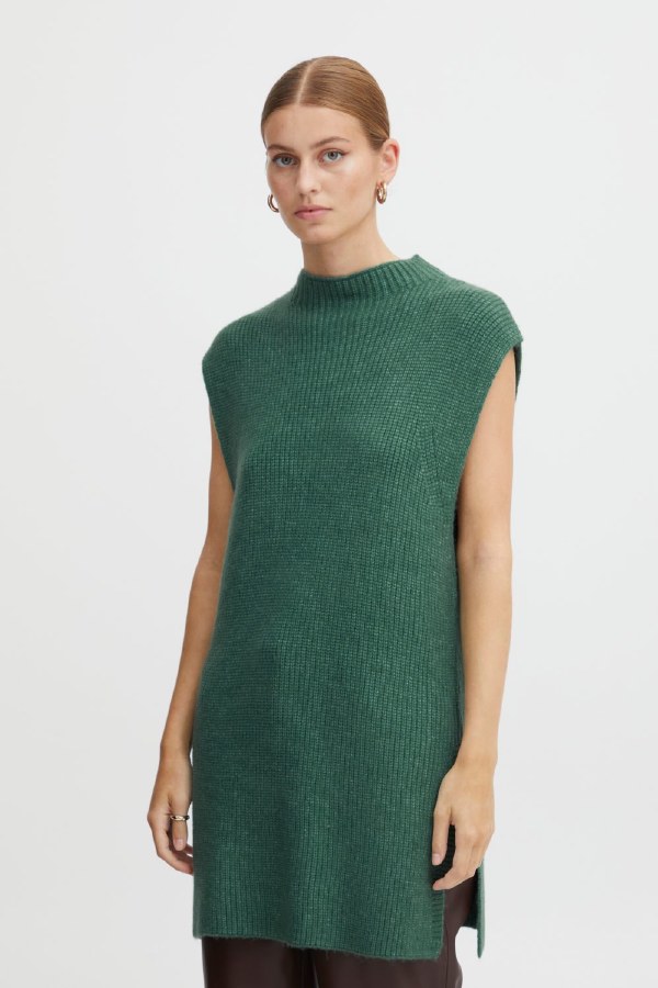 Ichi Mylle Chunky Knit Jumper