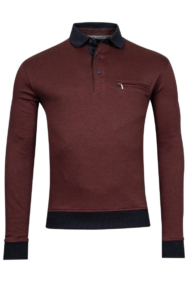 RB Boston Polo Collar Sweatshirt