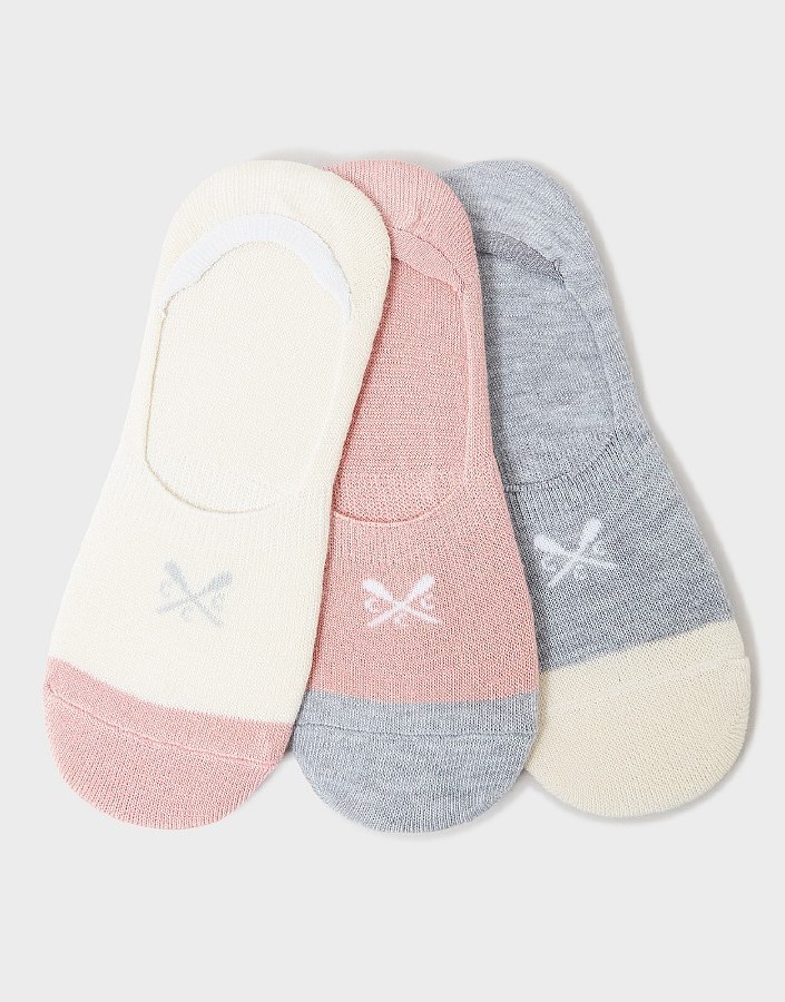 Crew 3Pk Secret Socks