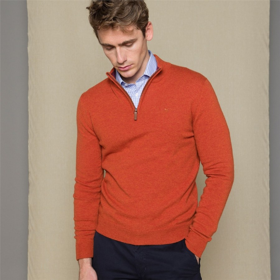 Magee Lunnaigh Lambswool 1/4 Zip
