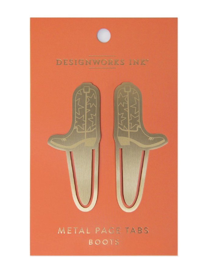 Metal Page Tabs Boots