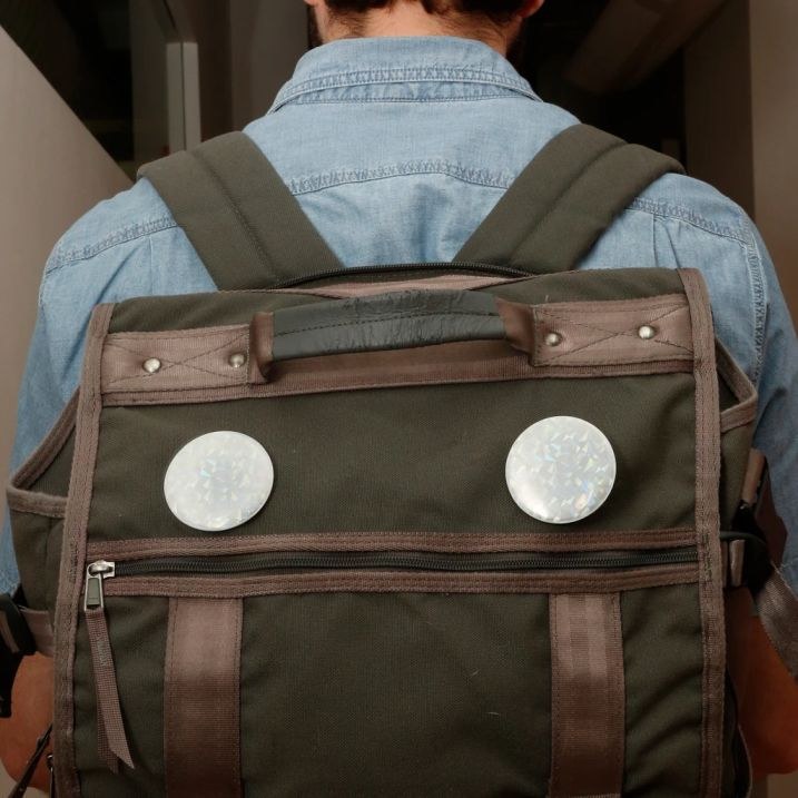 Kikkerland Reflective Buttons
