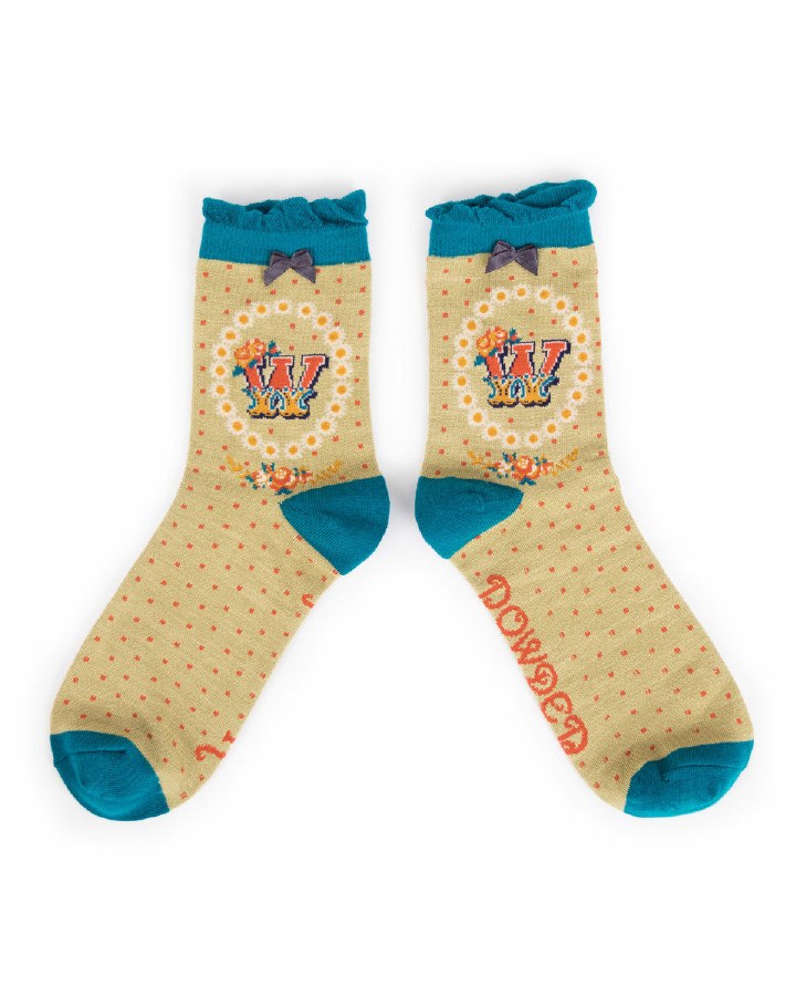 Powder A-Z Socks W