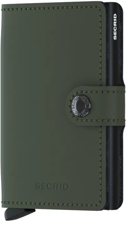 Secrid Miniwallet Matte Green