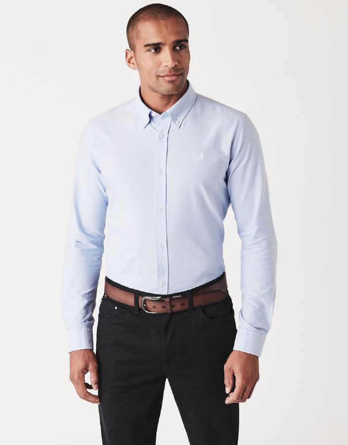 Crew Slim Oxford Shirt