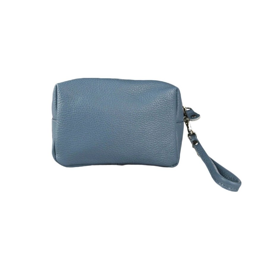 Cleo Firenze Leather Wash or Toiletry Bag