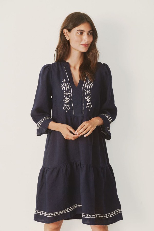 Part Two Nahla Linen Dress