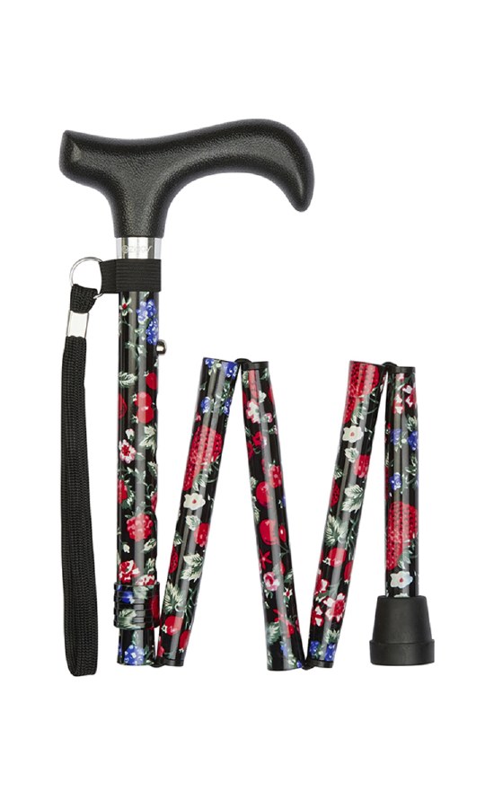 Folding Walking Stick Shorter Length