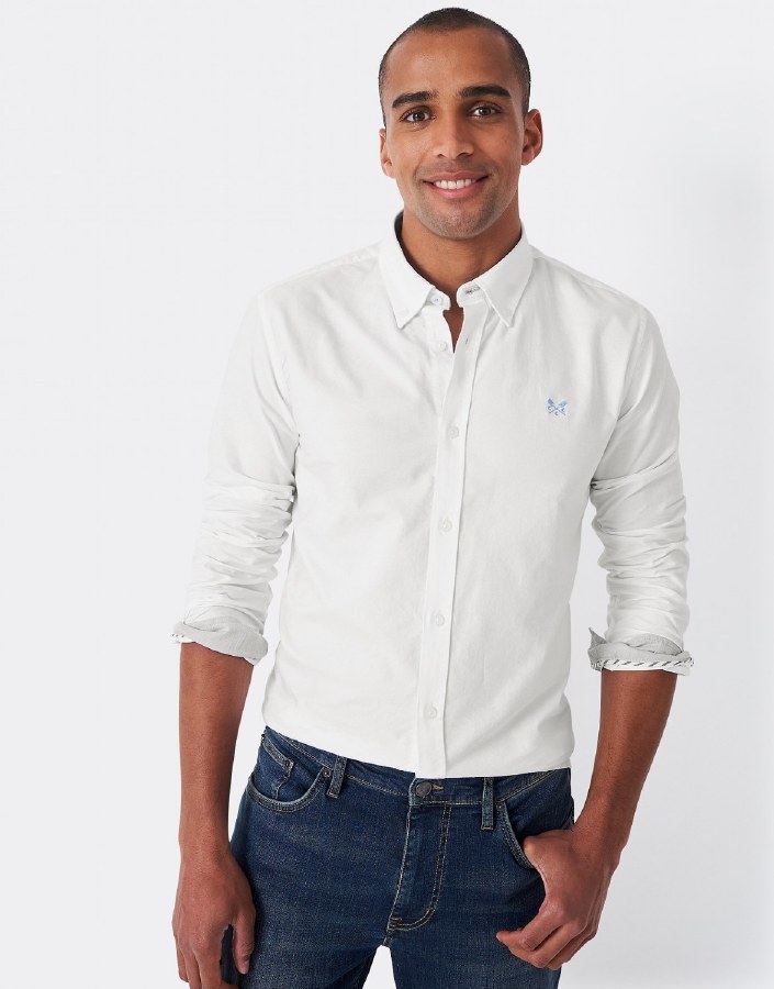 Crew Slim Oxford Shirt