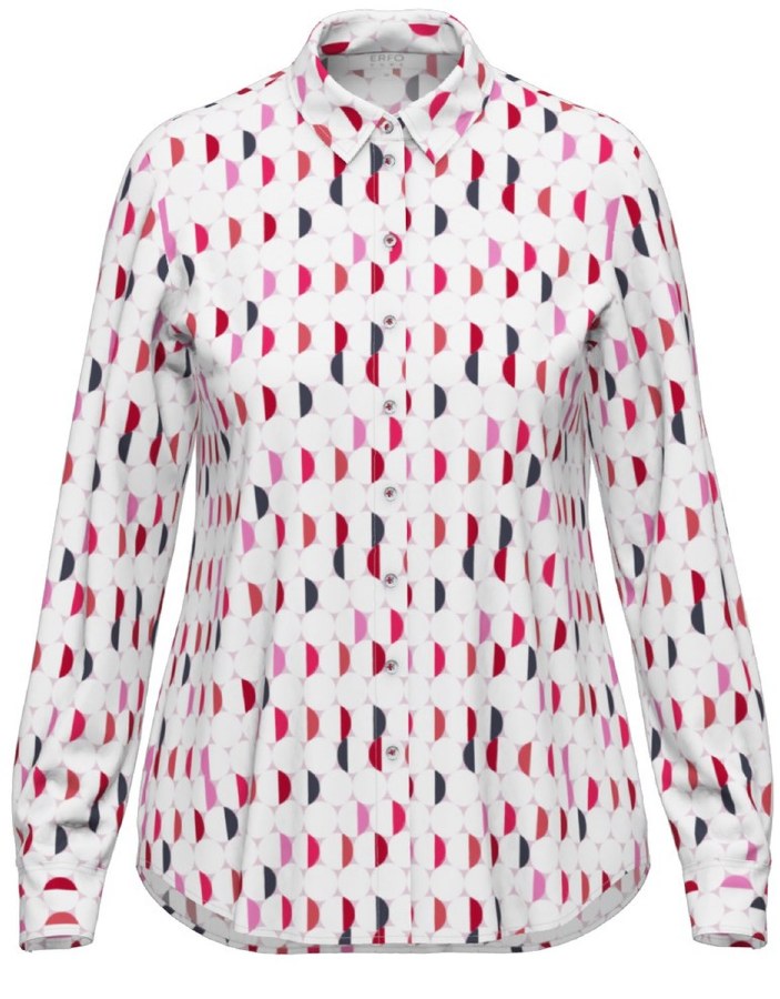 Erfo Circle Print Shirt