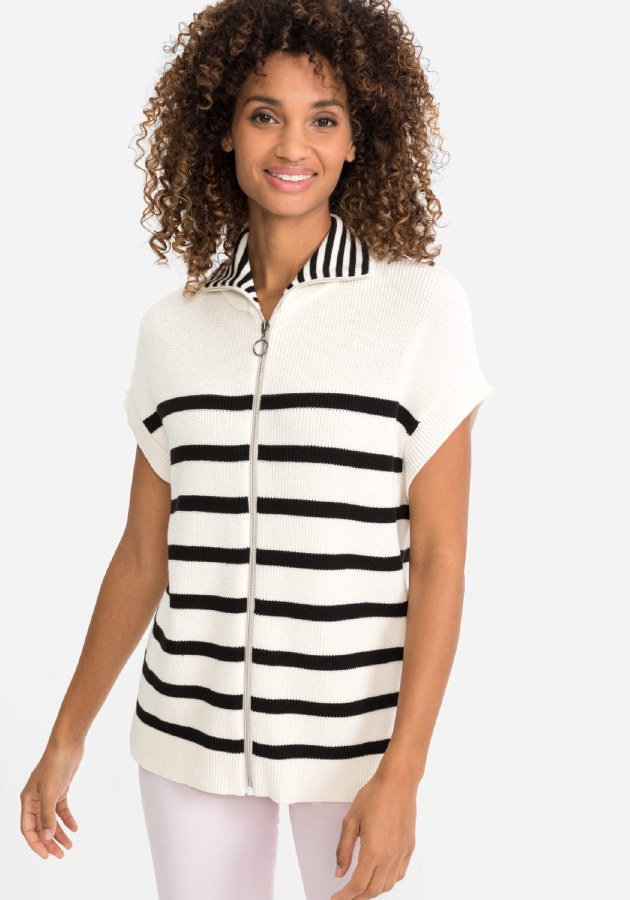 Olsen Sleeveless Stripe Knit